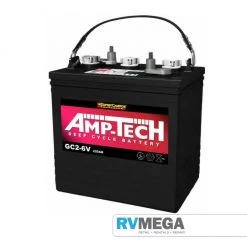 Amp-Tech Deep Cycle Battery 6v 220 Amp Hour