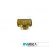 RV MEGA Brass 3/8 BSP Female Tee