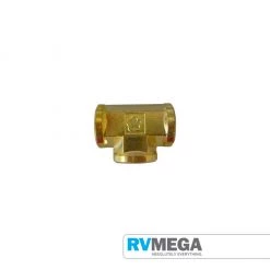 RV MEGA Brass 3/8 BSP Female Tee