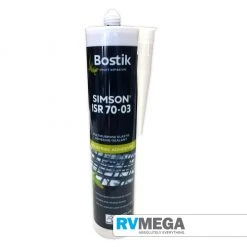 BOSTIK Renovation & New Build Hardware Simson ISR 70-03 Adhesive Sealant White - 290ml Cartridge
