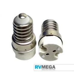 RV MEGA G4 Bi Pin To E14 Screw Adaptor Electrical & Lighting