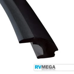 RV MEGA HEHR Window Wedge Large - Black Windows, Stays, Blinds & Spare Parts