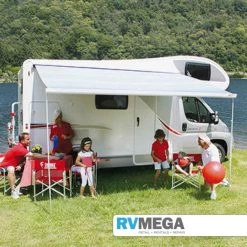 Fiamma Awning F45 S 4.0m Royal Grey Awnings & Covers