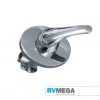 RV MEGA Shower Mixer Through Wall Solid Handle