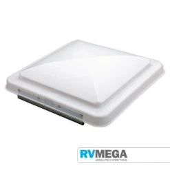 Heng's (Elixer) 14 X 14" White Lid Steel Hinge Old Style Jensen Roof & Wall Vents