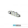 RV MEGA Electrical & Lighting Festoon 6 LED 42mm Cool White 107 Lumens