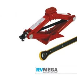 RV MEGA Toli Scissor Caravan Jack Towing, Moving, Security & Safety