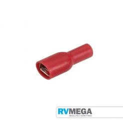 RV MEGA Female Insulated Blade Crimp Connector 6.3 X 0.8mm Electrical & Lighting