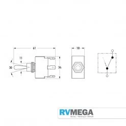 Electrical & Lighting Hella Toggle Switch