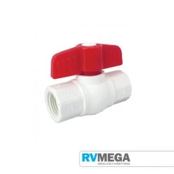 RV MEGA PVC Compact Ball Valve 20mm Plumbing & Water