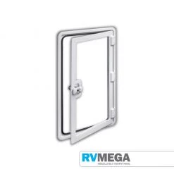 DOMETIC SK4 Locker Door Frame 700 X 405mm Cut Out With Lock & Keys Renovation & New Build Hardware