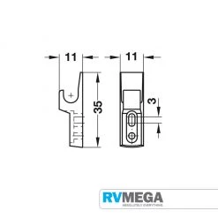 RV MEGA Mini Latch Spring Catch Renovation & New Build Hardware 9 RV MEGA Mini Latch Spring Catch Renovation & New Build Hardware