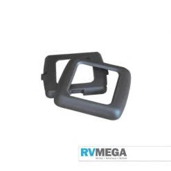 RV MEGA Electrical & Lighting Single Modular Plate Support & Surround - Grey