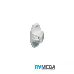 RV MEGA Renovation & New Build Hardware White Nylon Roller Catch & Striker