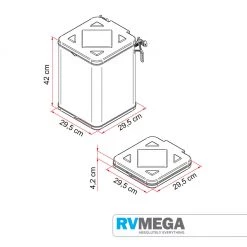 Fiamma Folding Rubbish Bin Accessories 7 Fiamma Folding Rubbish Bin Accessories