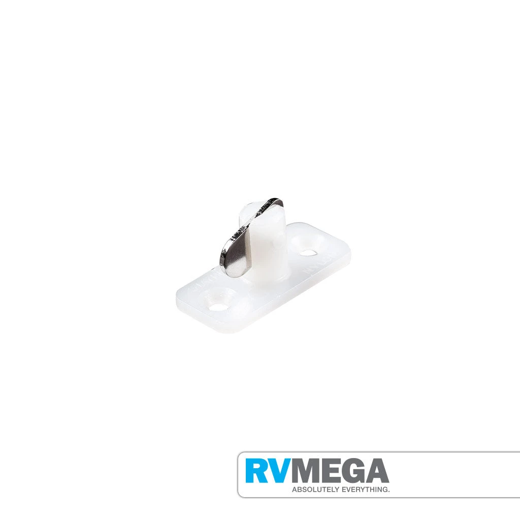 Stayput™ Horizontal Nylon Single White Renovation & New Build Hardware 3 Stayput™ Horizontal Nylon Single White Renovation & New Build Hardware