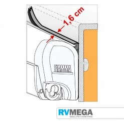 Fiamma Awning Rain Guard S - 5 Metre Pack 98655Z014