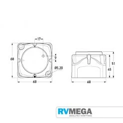HELLA Voltage Sensitive Relay 12V 140A