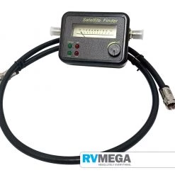 RV MEGA Audio, Visual & Satellite Satellite Finder With LEDs & Cable