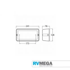 Electrical & Lighting Hella 12 / 240v Caravan Awning Light