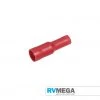 RV MEGA Electrical & Lighting Crimp Terminal Female Bullet Red 4mm Vinyl