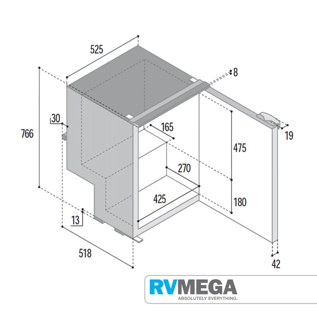 Vitrifrigo 115 Ltr 12/24v Compressor Fridge Freezer C115I 4 Vitrifrigo 115 Ltr 12/24v Compressor Fridge Freezer C115I