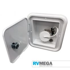 RV MEGA Lockable Water Filler Hatch - 140mm Square Plumbing & Water