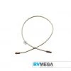 RV MEGA Coax Satellite Cable RG6 - 1 Metre Incl Threaded Connectors Audio, Visual & Satellite