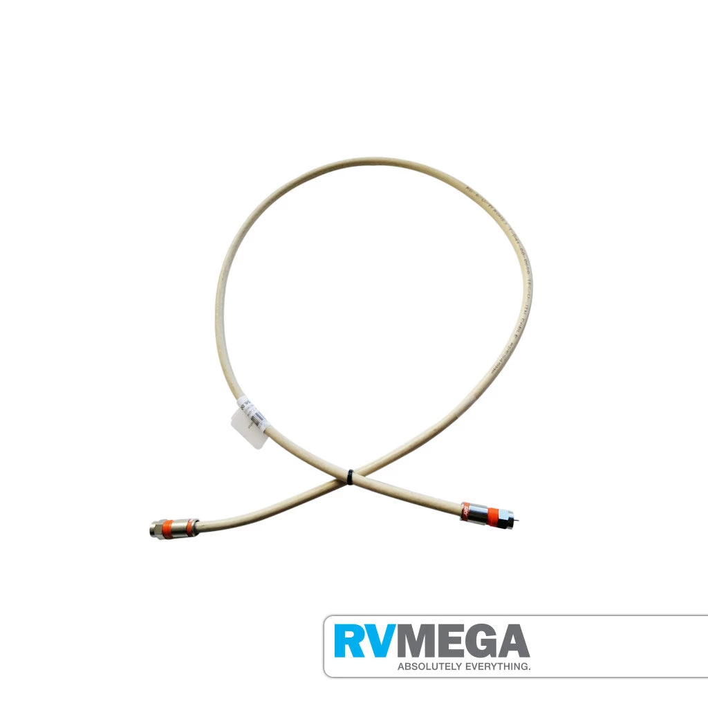RV MEGA Coax Satellite Cable RG6 - 1 Metre Incl Threaded Connectors Audio, Visual & Satellite 3 RV MEGA Coax Satellite Cable RG6 - 1 Metre Incl Threaded Connectors Audio, Visual & Satellite