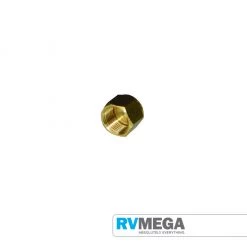 RV MEGA Brass Cap 1/4 Inch BSP Gas Equipment