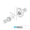 RV MEGA Double Sided Push Lock - Buttons/rosettes Not Included
