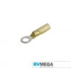 NARVA Crimp Ring Terminal Yellow ID 6.3mm Heat Shrinkable Electrical & Lighting
