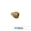 RV MEGA Gas Equipment Brass Short Flare Nut For 5/16 Tube