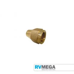 RV MEGA Gas Equipment Brass Short Flare Nut For 5/16 Tube