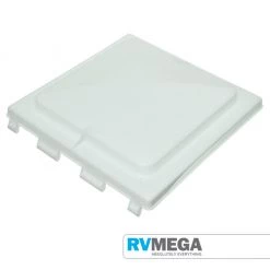 Heng's (Elixer) 14 X 14" White Lid Old Style Jensen #2 Hinge Roof & Wall Vents