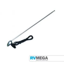 RV Media Radio Antenna S/S Pillar Mount