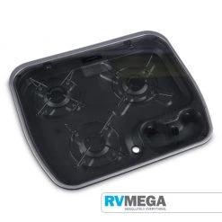 Dometic 3 Burner Hob With Glass Lid & Electronic Ignition Essential Items