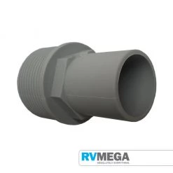 RV MEGA Essential Items UK 28mm Tube To 1 In BSP Threaded Tank Connector