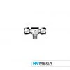RV MEGA Brass Branch Tee 3/8 Tube To 1/4 BSPT Gas Equipment