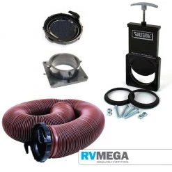 Valterra 1½ Inch Dump Valve Kit With 3 Mtr Waste Hose