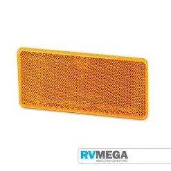HELLA Retro Reflector - Amber - Self Adhesive Electrical & Lighting