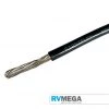 RV MEGA Electrical & Lighting 8mm 1-Core Tinned Cable - Black (per Metre)