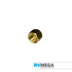 RV MEGA Brass Cap 1/8 BSP