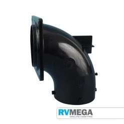 Plumbing & Water Valterra 3 Inch 90 Deg Waste Elbow With Rotating Flange T1035