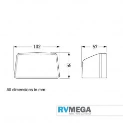 Hella Number Plate Light - 12V