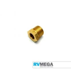 RV MEGA Brass Reducing Bush 1/2" Male To 1/4" Female