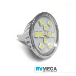 RV MEGA Electrical & Lighting MR16 10 LED Warm White - Halogen Replacement 140 Lumens