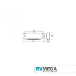 Electrical & Lighting Narva Rear Red Marker Light 10-30V