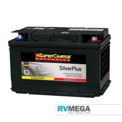 SUPERCHARGE Silverplus Starting Battery 640 CCA For Fiat Ducatto Electrical & Lighting