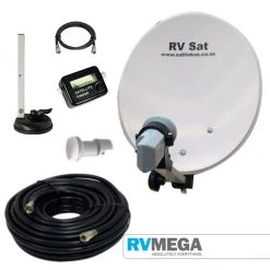 RV MEGA RVSAT Portable Suction Satellite Dish 40cm